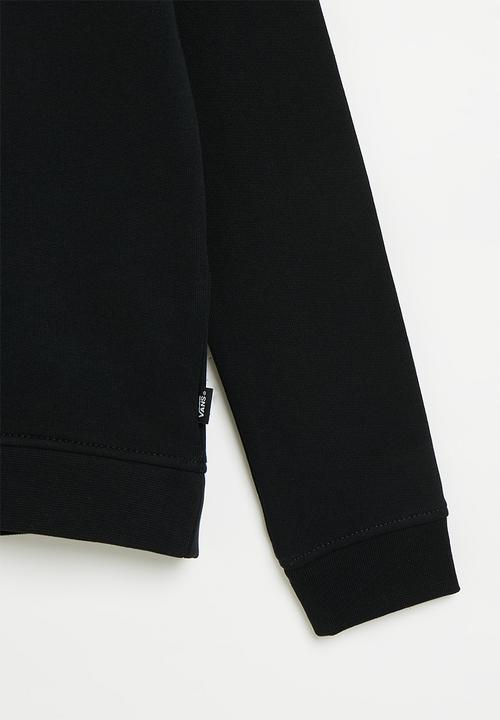 Vans - Zebra daze box logo crew - black