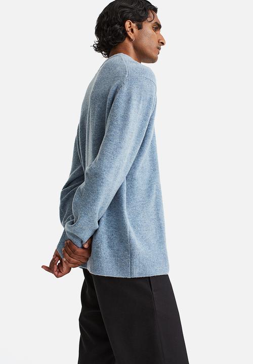 H&M - Regular fit wool jumper - light blue
