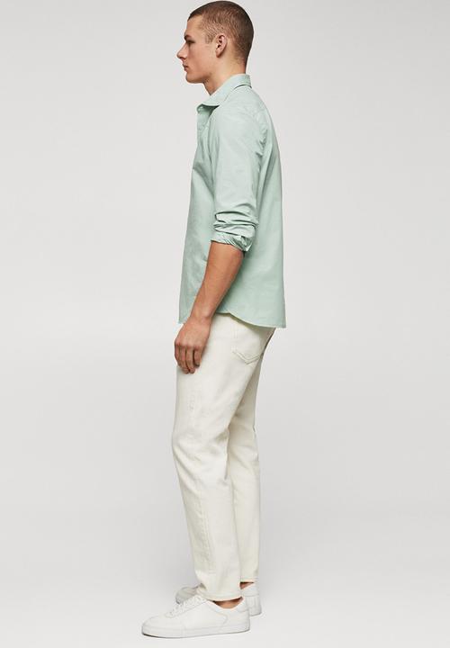 MANGO - Shirt jara - turquoise
