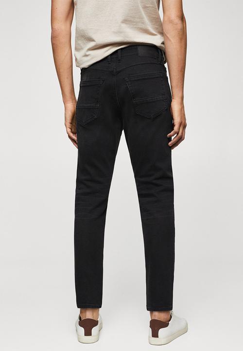 MANGO - Jeans tom - black
