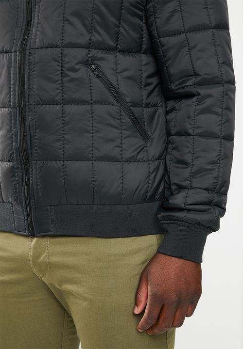 POLO - Men pjc colt long sleeve puffer jacket - black 