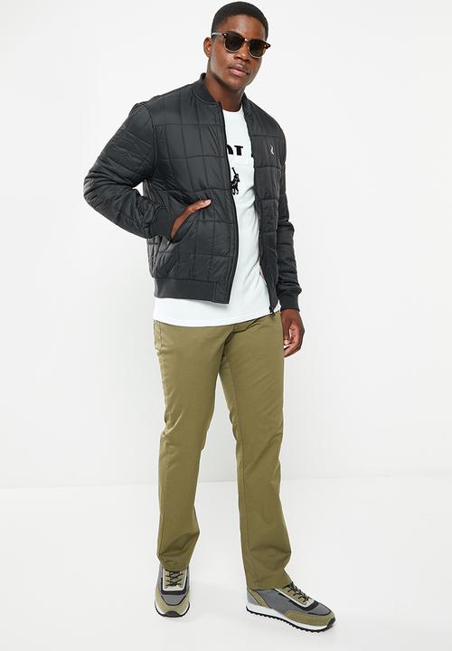 POLO - Men pjc colt long sleeve puffer jacket - black 