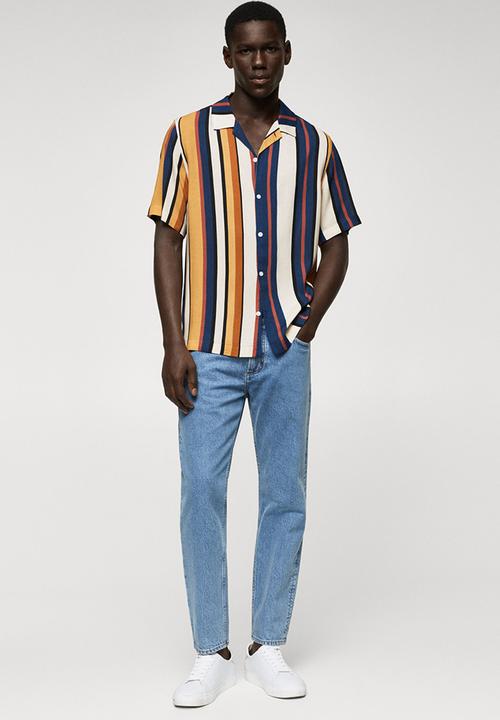 MANGO - Shirt bora h - blue