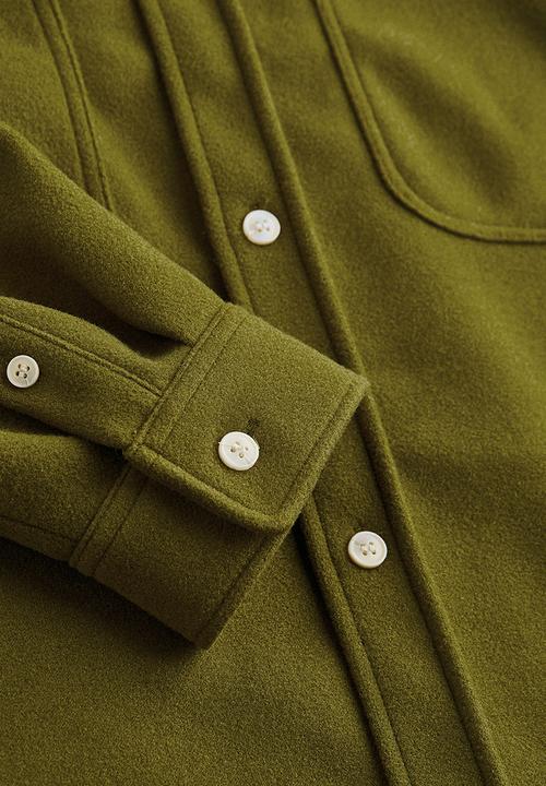 H&M - Relaxed fit overshirt - green