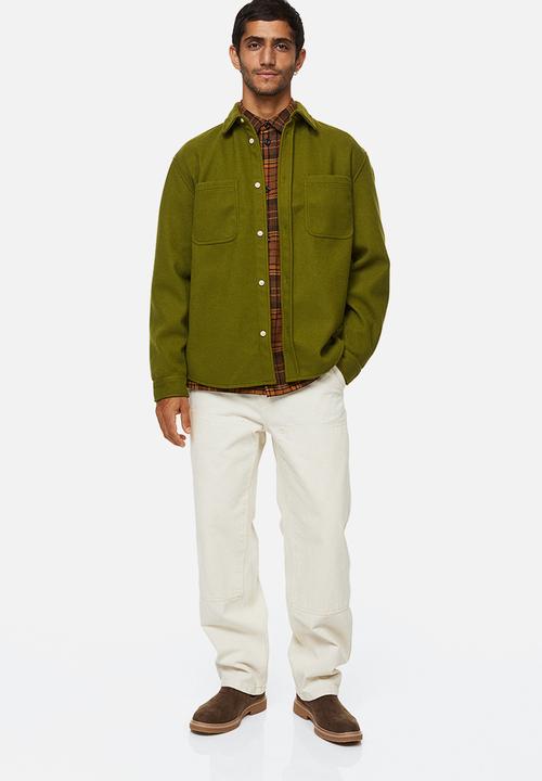 H&M - Relaxed fit overshirt - green
