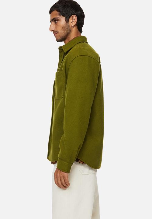 H&M - Relaxed fit overshirt - green