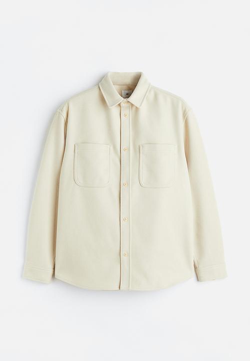 H&M - Relaxed fit overshirt - cream
