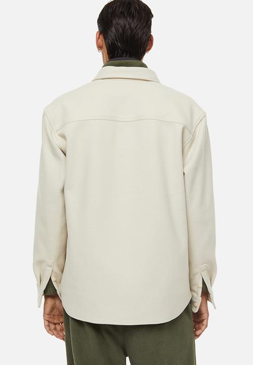 H&M - Relaxed fit overshirt - cream