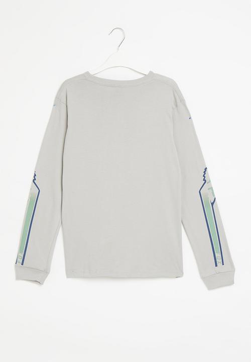 Fox - Vizen boys long sleeve tee - light grey