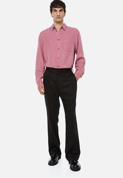 H&M - Relaxed fit lyocell shirt - pink