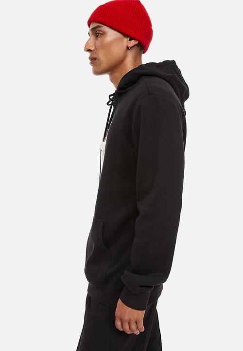 H&M - Printed hoodie - black/david bowie