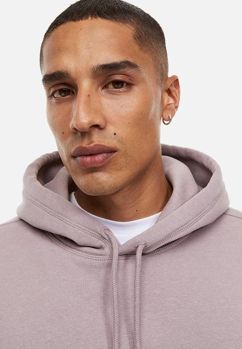 H&M - Relaxed fit hoodie - light purple