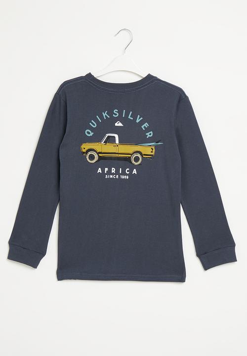 Quiksilver - Africa search boy long sleeve - midnight navy