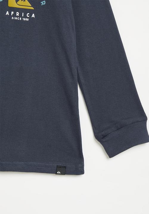 Quiksilver - Africa search boy long sleeve - midnight navy