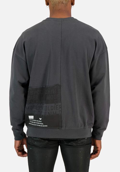 S.P.C.C - Bowes sweat - dark grey