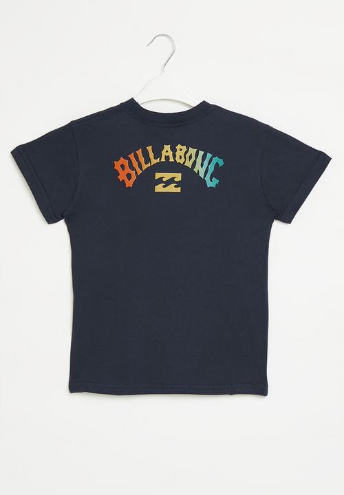 Billabong  - Arch fill short sleeve - navy 