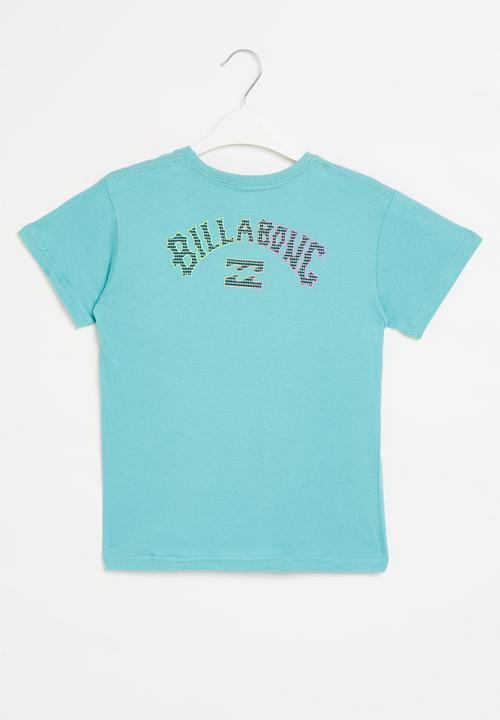 Billabong  - Arch fill short sleeve - teal