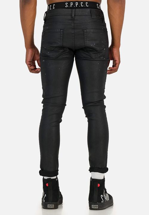 S.P.C.C - Striga jeans - black