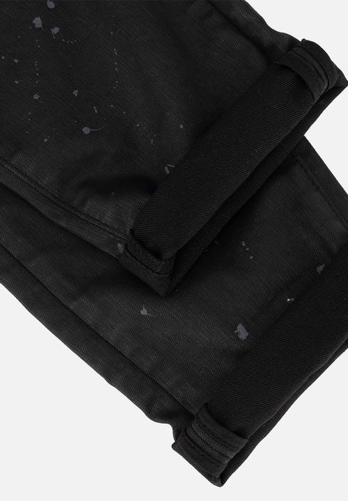 S.P.C.C - Striga jeans - black