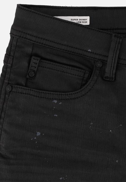 S.P.C.C - Striga jeans - black
