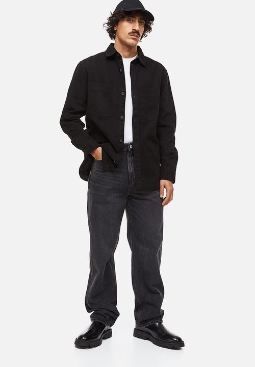 H&M - Loose jeans - black