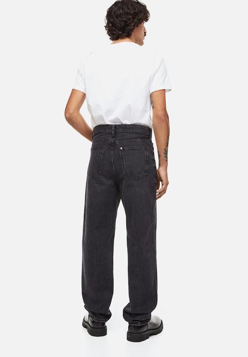 H&M - Loose jeans - black
