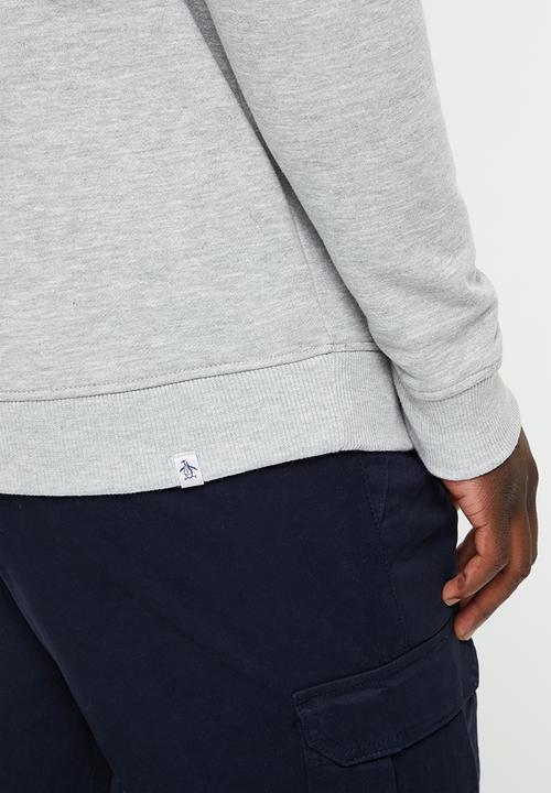 Original Penguin - Penguin winter basic crew - heather grey