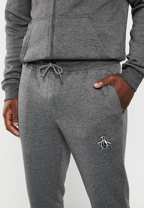 Original Penguin - Penguin pete trackpant - heather black