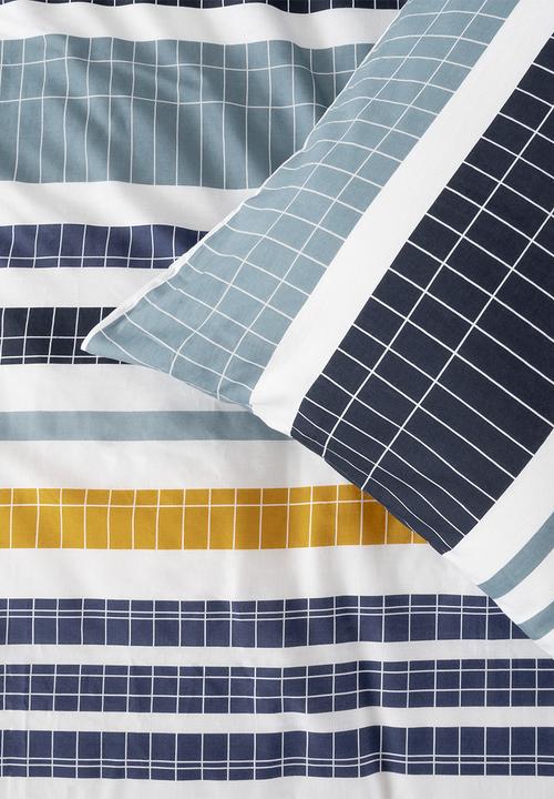 Linen House - Dalton duvet cover set - navy