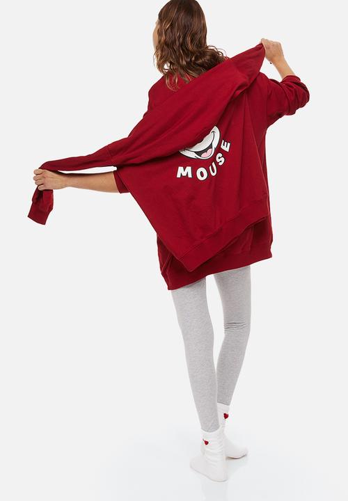 H&M - Printed pyjamas - red/mickey mouse