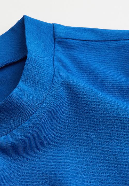 H&M - Cropped top - bright blue