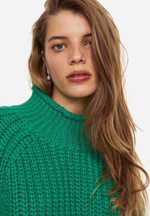 H&M - Knitted jumper - green