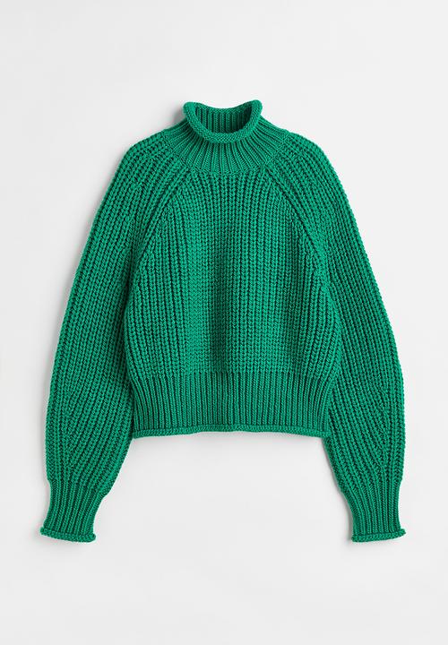H&M - Knitted jumper - green