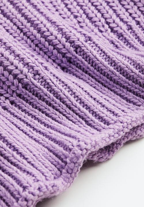 H&M - Knitted jumper - purple