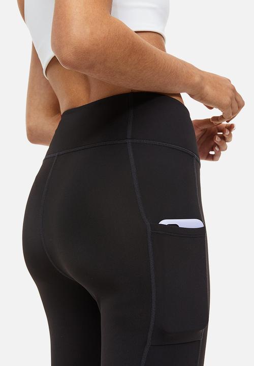 H&M - Drymove™ warm sports tights - black