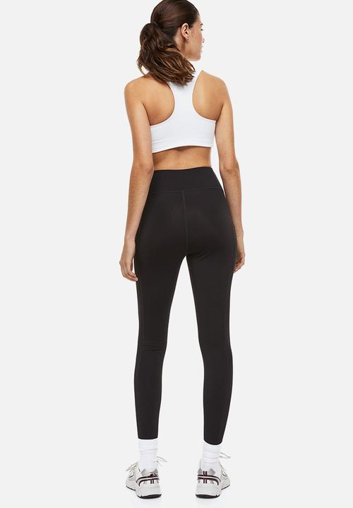 H&M - Drymove™ warm sports tights - black