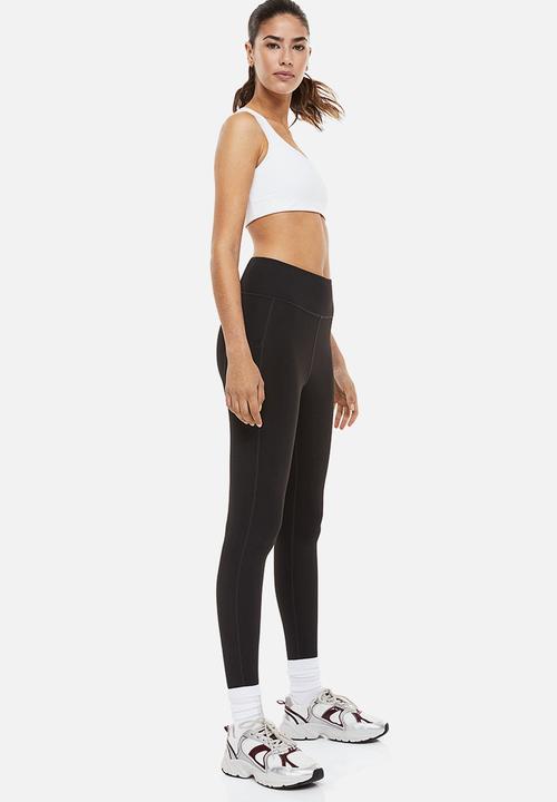 H&M - Drymove™ warm sports tights - black