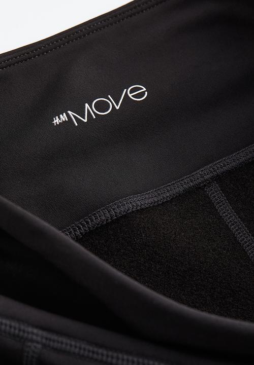 H&M - Drymove™ warm sports tights - black
