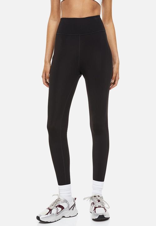H&M - Drymove™ warm sports tights - black