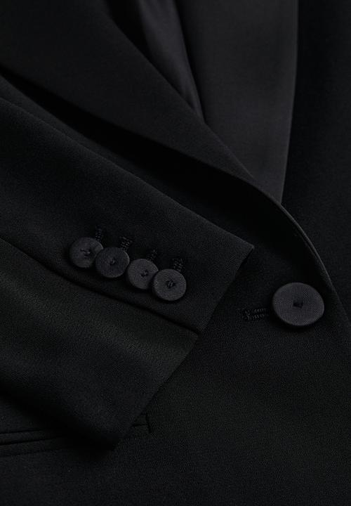 H&M - Single-breasted blazer - black