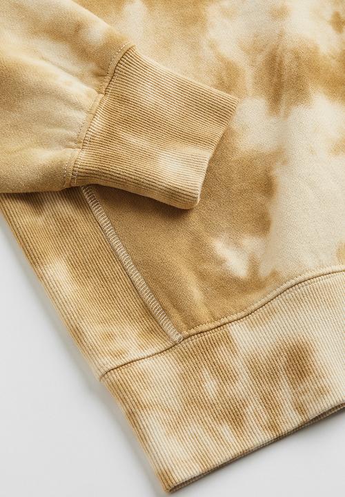 H&M - Oversized fit cotton sweatshirt - beige
