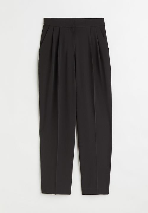 H&M - Tailored trousers - black