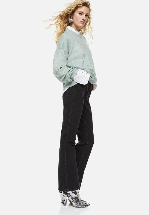 H&M - Beaded jumper - light green
