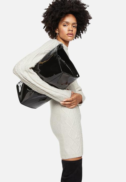 H&M - Cable-knit dress - natural white