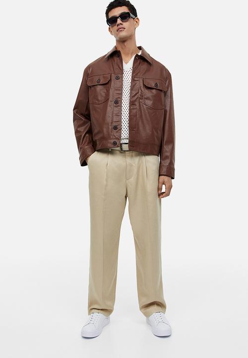 H&M - Regular fit jacket - brown