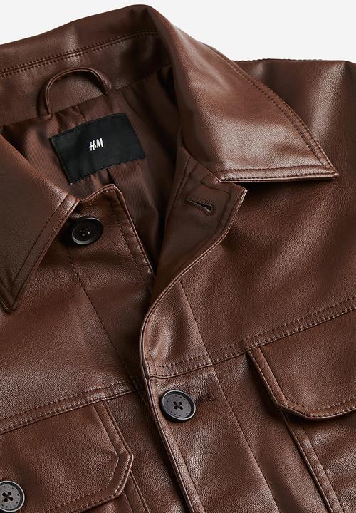 H&M - Regular fit jacket - brown