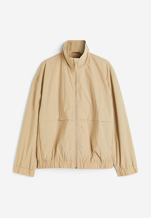 H&M - Nylon track jacket - beige