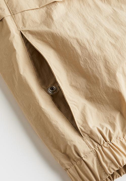 H&M - Nylon track jacket - beige