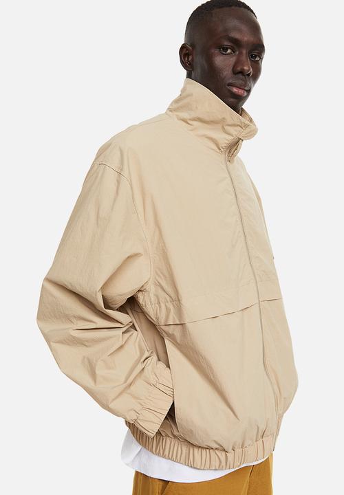 H&M - Nylon track jacket - beige