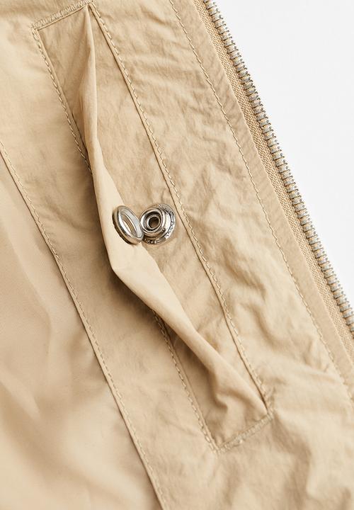 H&M - Nylon track jacket - beige